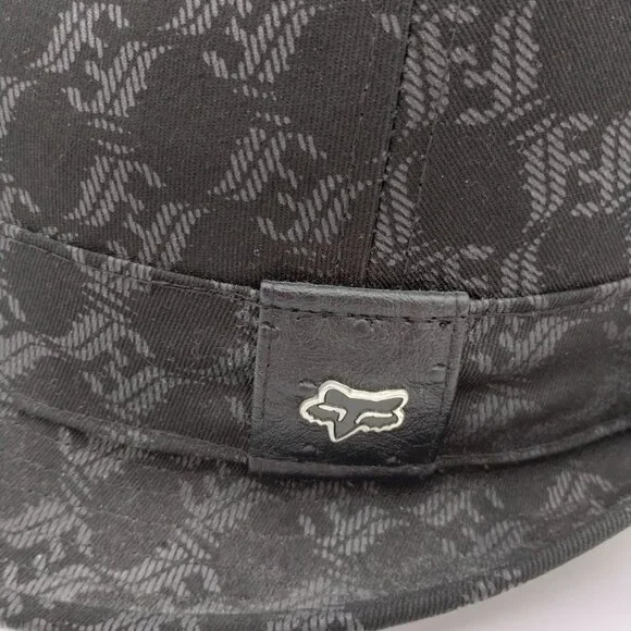 Fox Racing Fedora Black Hat Size S/M - Picture 2 of 11
